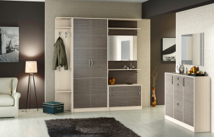 Quelles sont les options pour les meubles modulaires dans le couloir