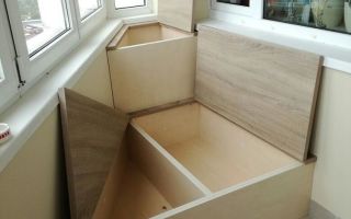 Options de mobilier pour le balcon, ainsi que des recommandations pour la sélection et le placement