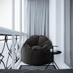 Fauteuil au balcon