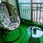 Fauteuil au balcon