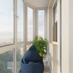 Fauteuil au balcon